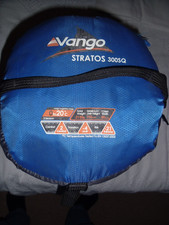 Vango Stratus 300 SQ Blue/Grey Sleeping Bag VGC!