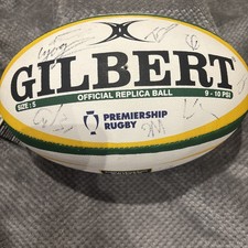 Northampton Saints Signed Rugby Ball