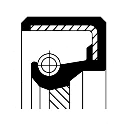 12010693b corteco shaft seal - shaft,