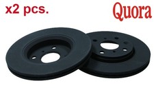 X2 PCS FRONT BRAKE DISC SET