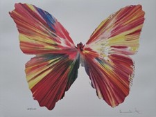 Damien Hirst Signed - Buttefly - Collectable Lithograph