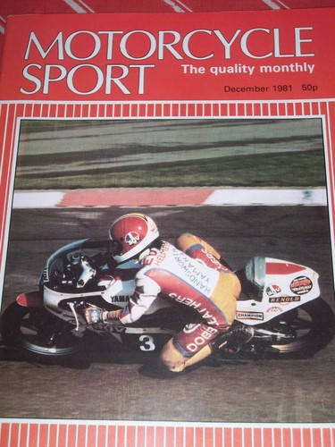 Motorcycle sport laverda - sport, 12/81