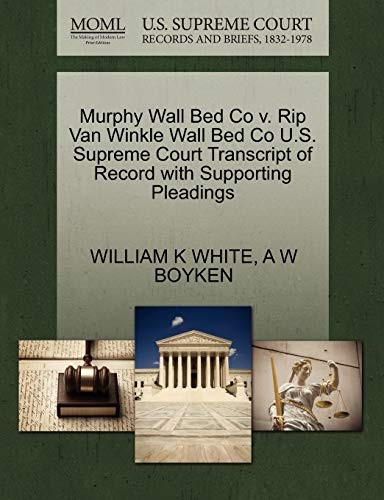 Murphy wall bed v rip - murphy, v.