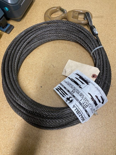 Trailer winch x 75ft - winch, 5/16"