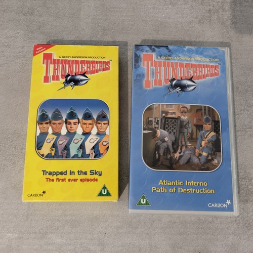 Thunderbirds vhs bundle - thunderbirds,