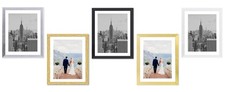 Photo Frame Glass Black White