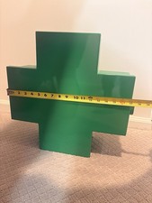 Cappellini Green Cross-Shaped