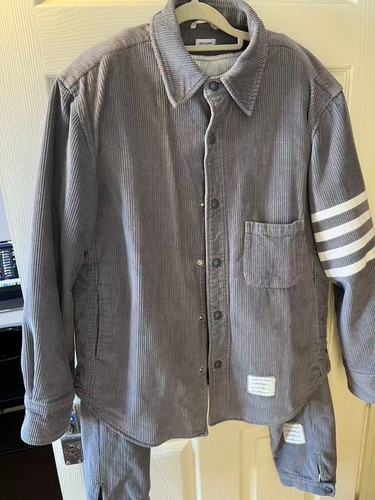 Thom browne grey corduroy - browne,