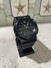 Men's JAPAN Vintage 1989 Watch PULSAR V600-6150. Alarm. Chronograph Rare Work