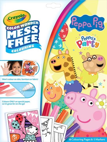 Crayola colour wonder peppa - crayola,