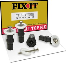 4X Pack Toilet Seat Fixing Top