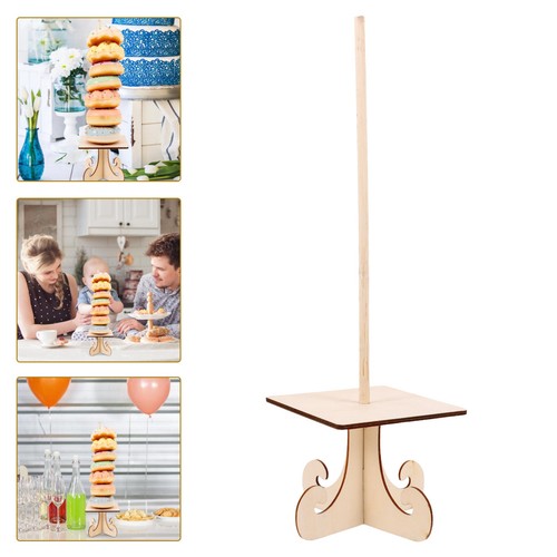 Detachable wooden donut - detachable,