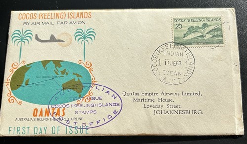 1963 cocos keeling island - cocos,