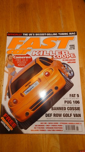 Fast car magazine june 1998 - fast,