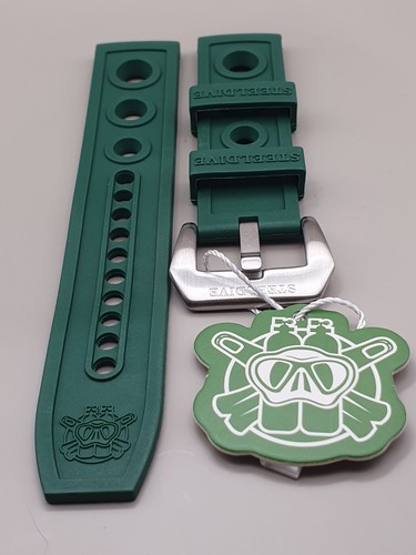 Steeldive green 22mm auto - green,