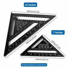 2 Pcs Speed Square Set