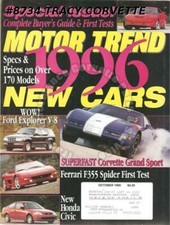 October 1995 Motor Trend 1996