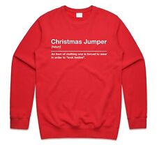 Christmas Definition Xmas Jumper Sweatshirt Funny Sarcasm Sarcastic Humour Gift