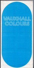 Vauxhall Colours 1974-75 UK