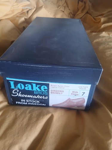 Loake sandown size bnib - loake, 7.