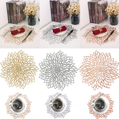 10pcs placemats round place - placemats,