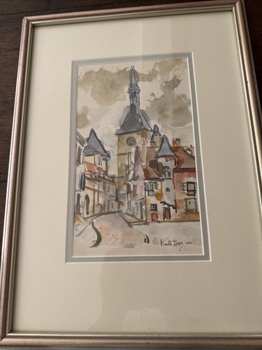 Framed original keith baynes - keith,