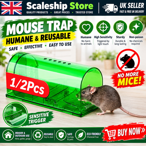 2pcs mouse trap humane - mouse,