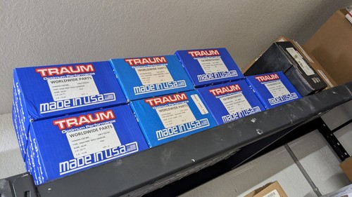 Traum forged pistons 5mm - pistons, 86.5mm