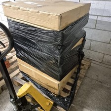 MSW MSW-TUS-400 Trestle Stand Castors w/ Brakes Pallet -CP