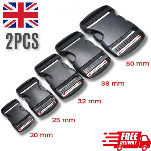 50mm plastic release - 20/50mm, buckle