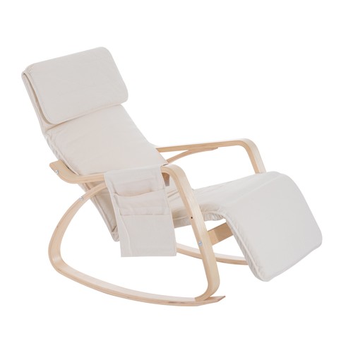 Homcom rocking chair recliner - chair,
