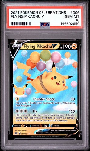 Psa flying pikachu - flying,