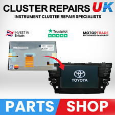 TOYOTA AVENSIS SAT NAV DISPLAY