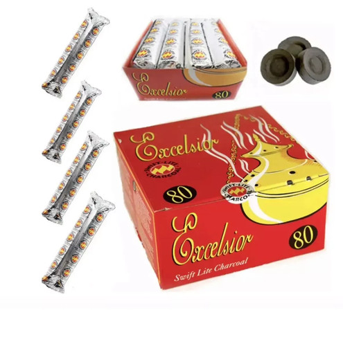 Shisha hookah charcoal bakhoor - charcoal,