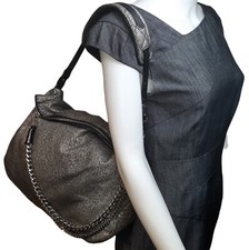 JIMMY CHOO Blake Leather Hobo