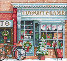 Counted cross stitch kit ct - cross, 14