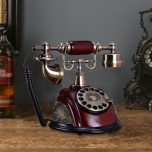 Vintage rotary dial telephone - dial,