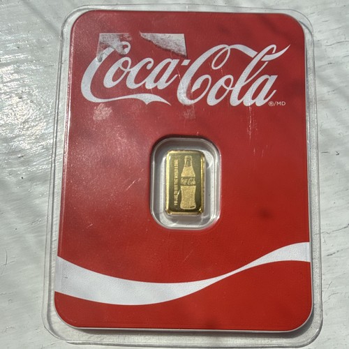Coca cola gram gold bar - gram,