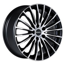 ALLOY WHEEL MAK FATALE FOR BMW X3 7.5X17 5X120 ICE BLACK Y1P