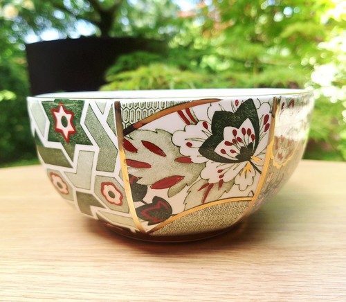 Masons ironstone applique bowl - masons,