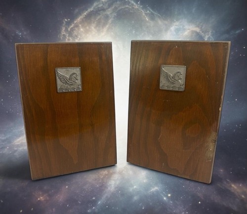 Pegasus wood bookends - pegasus,