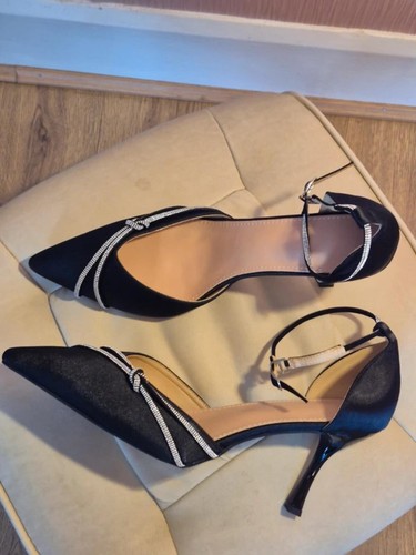 Uk12 black elegant - , heels