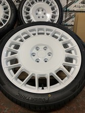 VW T6 T7 TRANSPORTER ALUWERKS AERO VENOM 20" 5x120 WHITE ALLOY WHEELS & TYRES