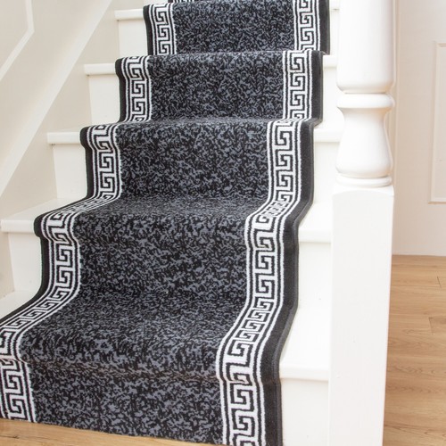 Black grey flecked - &,