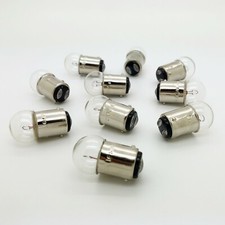 10 x 206 6v 5w BA15D 6 Volt