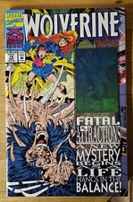 WOLVERINE  # 75 NOV  1994   NM+  (9.6)    HOLO COVER. 1st BONE CLAWS. IMMACULATE