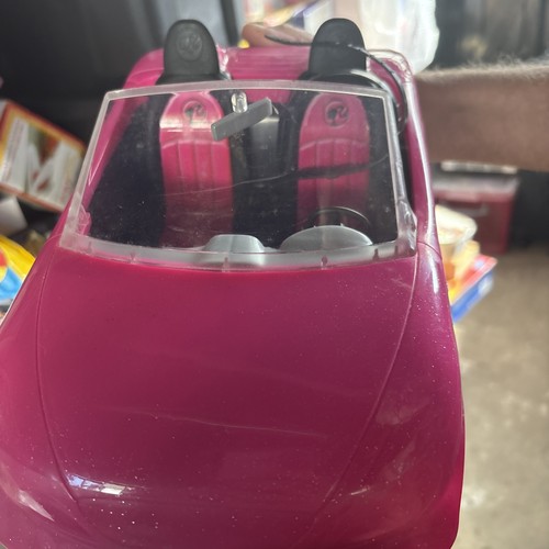 Barbie convertible car - barbie,