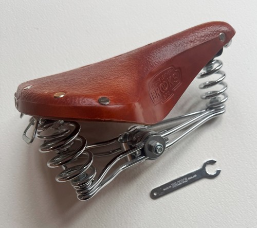 Brooks leather saddle b73 - saddle,