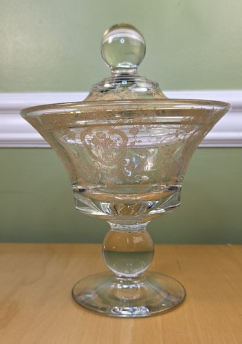 Vtg gastonbury lotus - gastonbury-lotus, clear