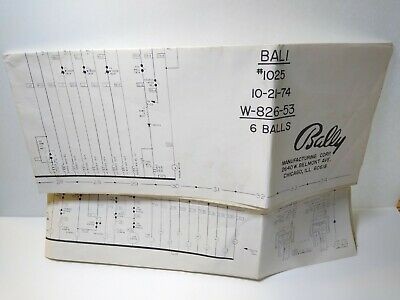 Bally bali bingo - bali, pinball